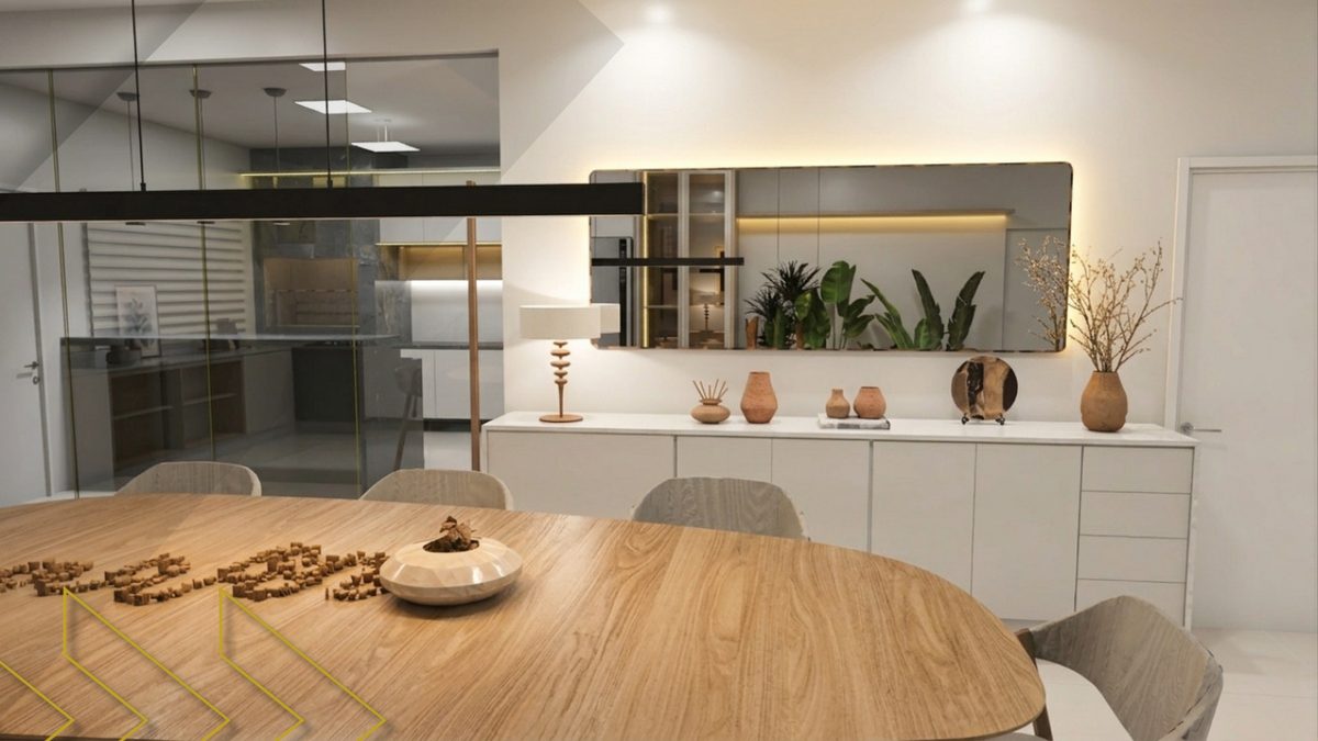 Sala de jantar planejada